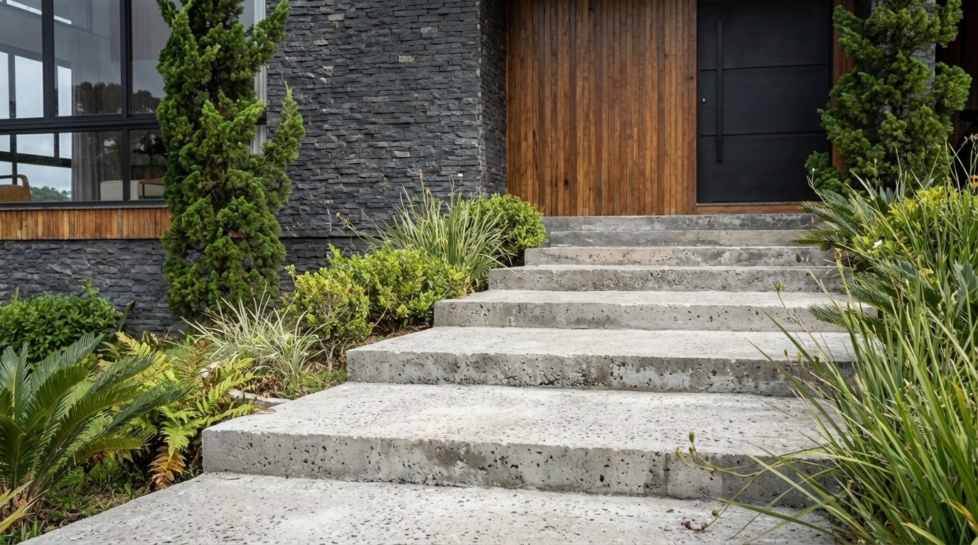 Três variações de conceito geradas a partir de um único render